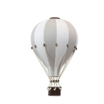 Svetlo siv in bel balon 721