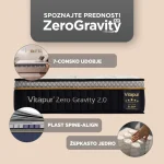 Vitapur Hibridno ležišče/vzmetnica Zero Gravity 2.0 Soft - slika 4