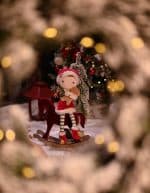 Little Dutch Punčka Rosa Christmas Doll - M (35 cm) - slika 8