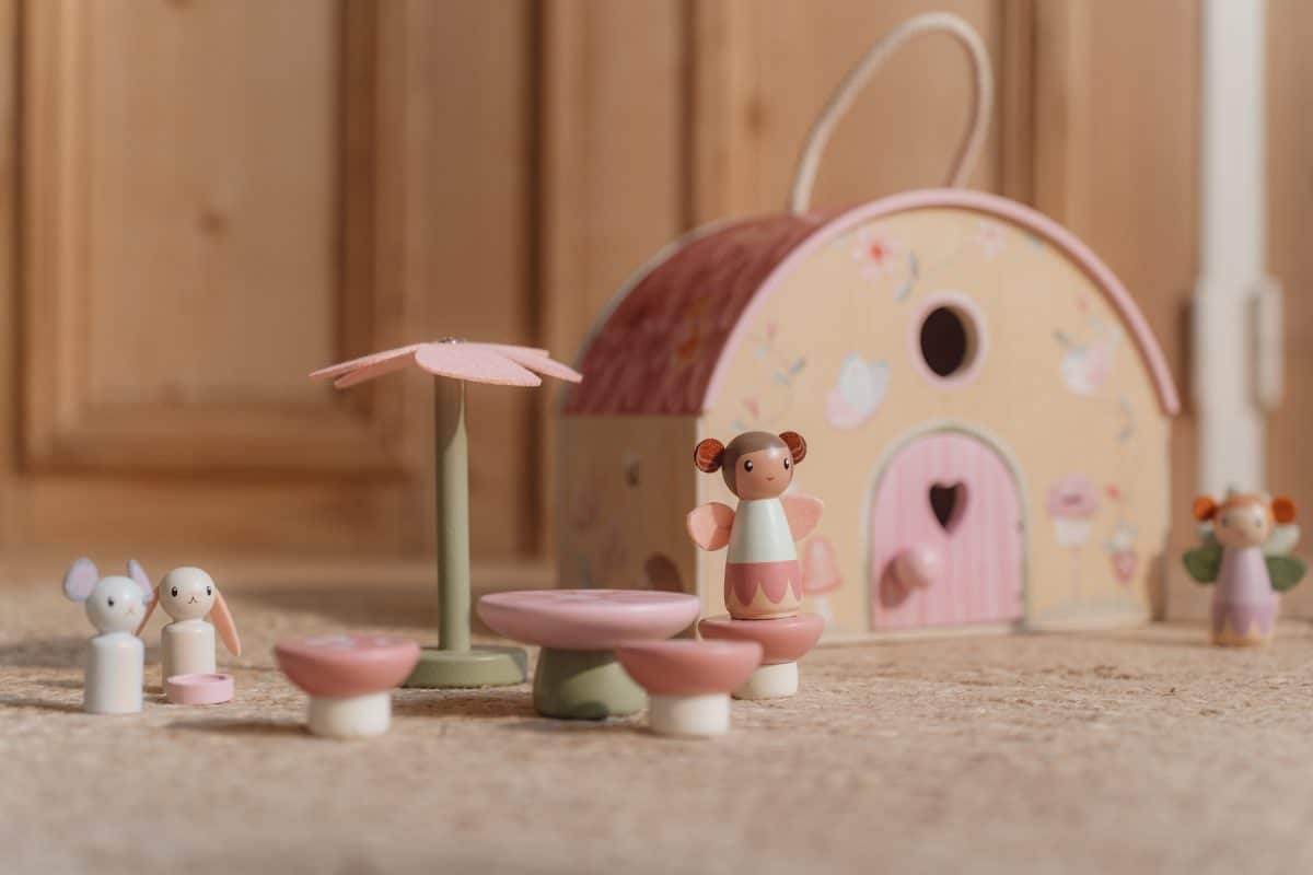 Little Dutch Lesena vilinska hiška Fairy Garden - slika 5