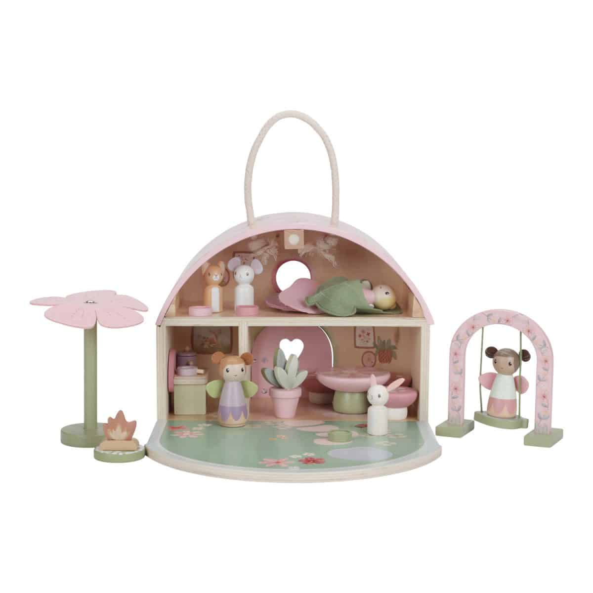 Little Dutch Lesena vilinska hiška Fairy Garden - slika 1