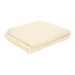 Little Dutch Pletena odejica Pure Soft White 70x100