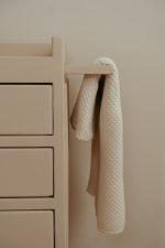 Little Dutch Pletena odejica Pure Soft White 70x100 - slika 4