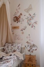 Set stenskih nalepk Tiny Forest 100×100 cm - slika 3