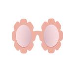Babiators - Polarizirana otroška sončna očala Flower, Peachy Keen