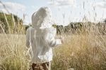 Elodie - Klobuček z UV zaščito - Embroidery Anglaise - slika 4