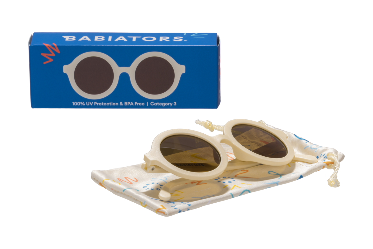 Babiators - Otroška sončna očala Round, Sweet Cream - slika 3