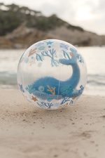 Little Dutch Napihljiva 3D žoga Ocean Dreams Blue 35cm - slika 2