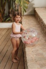 Little Dutch Napihljiva 3D žoga Ocean Dreams Pink 35cm - slika 7