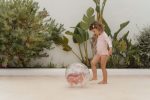 Little Dutch Napihljiva 3D žoga Ocean Dreams Pink 35cm - slika 2