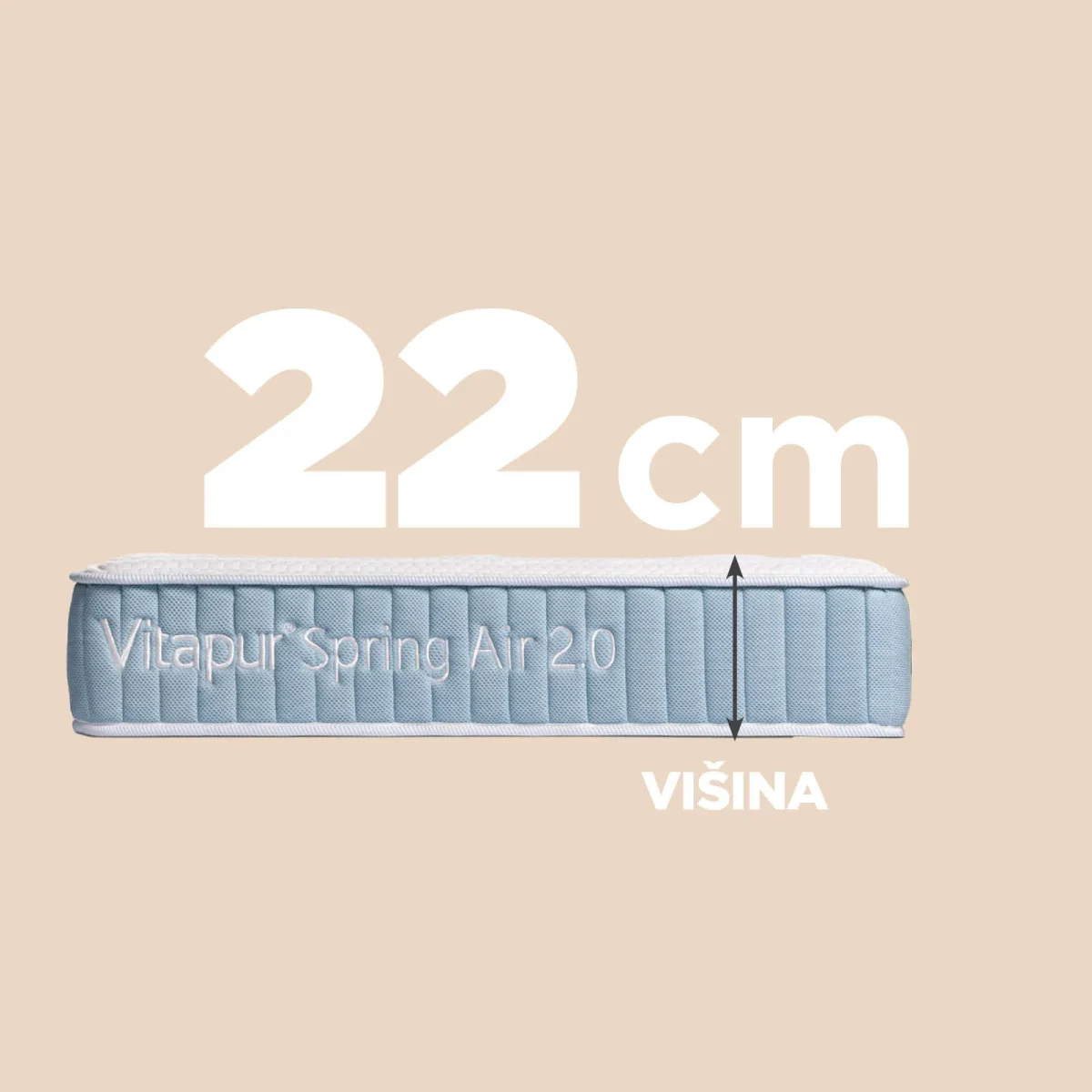 Hibridno ležišče Vitapur SpringAir 2.0 - slika 8