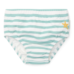 Little Dutch Kopalna plenička - kopalke Stripes Surf Blue