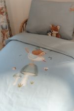 Little Dutch Otroška posteljnina Denim Blue 100x140 - slika 2