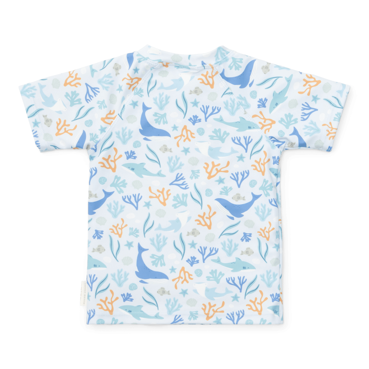 Little Dutch Otroška kopalna majica z UV Ocean Dreams Blue - slika 2