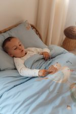 Little Dutch Otroška posteljnina Denim Blue 100x140 - slika 4