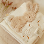 Little Dutch Aktivnostna knjigica Beige Newborn Naturals - slika 2