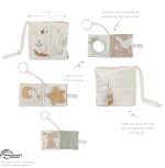 Little Dutch Mehka Aktivnostna knjigica Newborn Naturals - slika 4