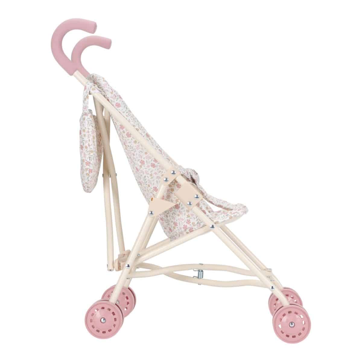 Little Dutch Kovinski voziček za Punčko Soft Flowers - slika 4