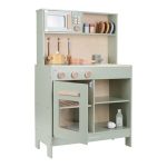 Little Dutch Otroška lesena kuhinja Mint - slika 2