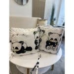 MimiNu Varovalne Blazine 6 kosov - Lovely Panda - slika 2