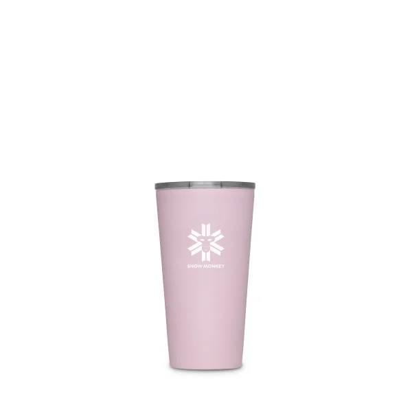 Snow Monkey termo posoda Enjoyer 473 ml - Spring lila