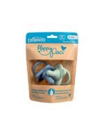 Dr. Browns HappyPaci Silikonska duda 0-6 m, modra/zelena, 2 kom