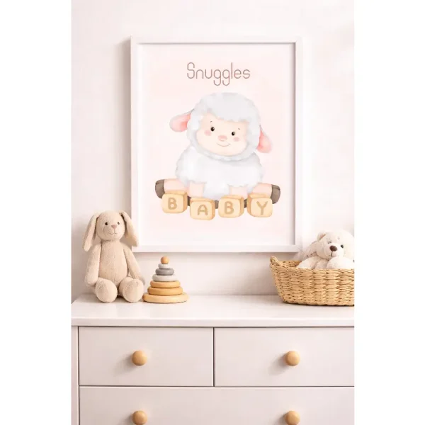 Stenski print - Snuggles