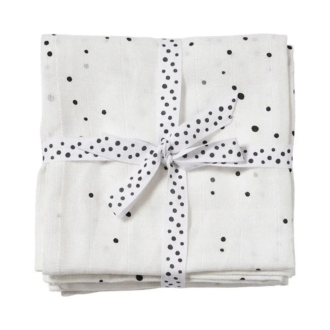 Done by Deer® Komplet tetra pleničk Dreamy Dots White 70x70.1