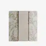 KikkaBoo® Tetra pleničke iz muslina 3kos 75x75 cm Secret Garden Beige