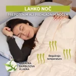 Celoletna odeja Vitapur Bamboo 4 Seasons z bambusovimi vlakni - set dveh odej - slika 5