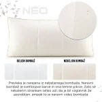 Otroški hibridni vzglavnik Vitapur NEO Bamboo Memory Junior - 40x60 cm - slika 8
