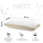 Otroški hibridni vzglavnik Vitapur NEO Bamboo Memory Junior - 40x60 cm - slika 7