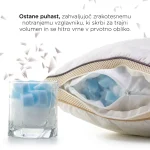 Otroški hibridni vzglavnik Vitapur NEO Bamboo Memory Junior - 40x60 cm - slika 5