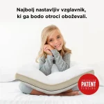 Otroški hibridni vzglavnik Vitapur NEO Bamboo Memory Junior - 40x60 cm - slika 2