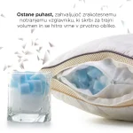 Vitapur hibridni ergonomski vzglavnik NEO Bamboo Memory - 50x70 cm - slika 4