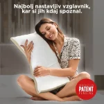 Vitapur hibridni ergonomski vzglavnik NEO Bamboo Memory - 50x70 cm - slika 8
