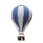 Temno moder in bel balon 744