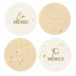 Kartice mejnikov - beige gold - slika 3