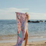 Little Dutch Brisača za plažo Dreamy Mermaid - slika 3