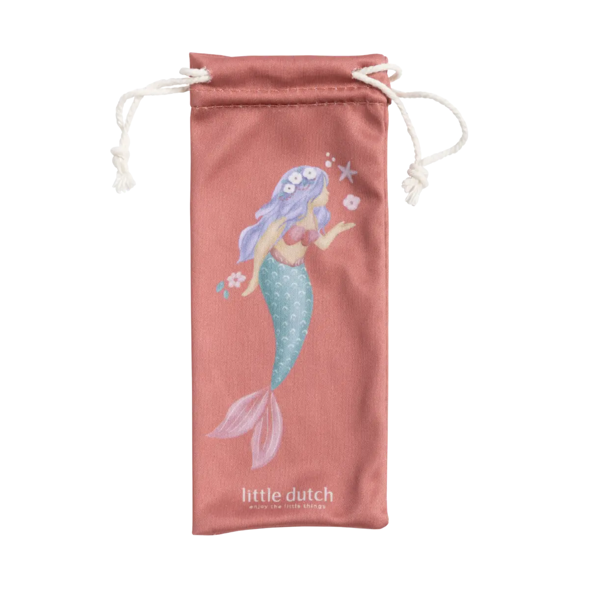 Little Dutch Otroška sončna očala Shell Mermaid Pink1