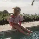 Little Dutch Otroški plavalni jopič z rokavčki Dreamy Mermaid - slika 6