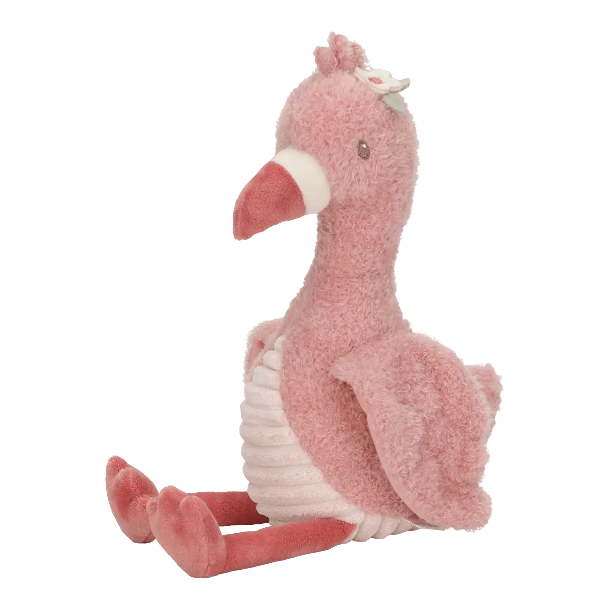 Little Dutch Plišasta igračka Flamingo 35cm Safari Friends (2)