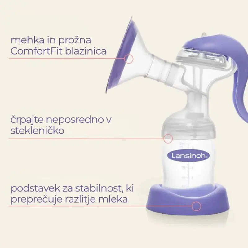 Lansinoh Ročna črpalka (3)