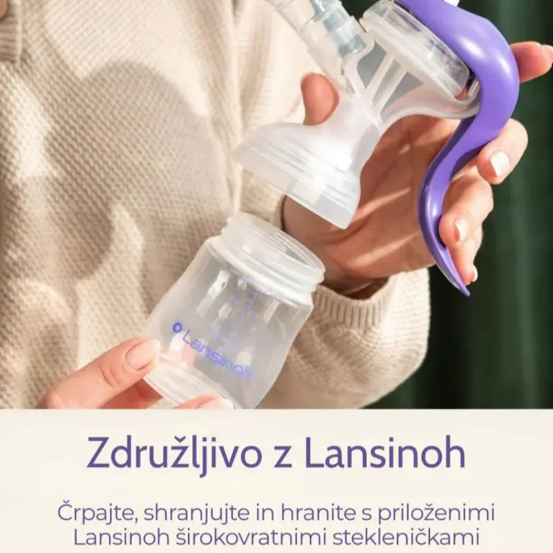 Lansinoh Ročna črpalka (4)