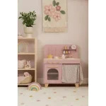 Little Dutch Otroška lesena kuhinja Pink - slika 5