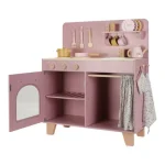 Little Dutch Otroška lesena kuhinja Pink - slika 4