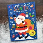 Božična ustvarjalna pobarvanka - Santa - slika 6