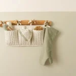 Little Dutch Komplet krpic za obraz muslin Blueberry Leaves & Sage - slika 2