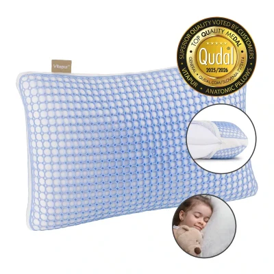 Vitapur hibridni ergonomski vzglavnik MemoElite Junior – 40x60 cm