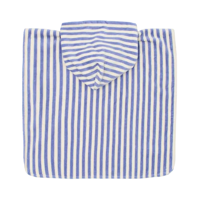 Little Dutch Pončo za plažo Dreamy Purple Stripe
